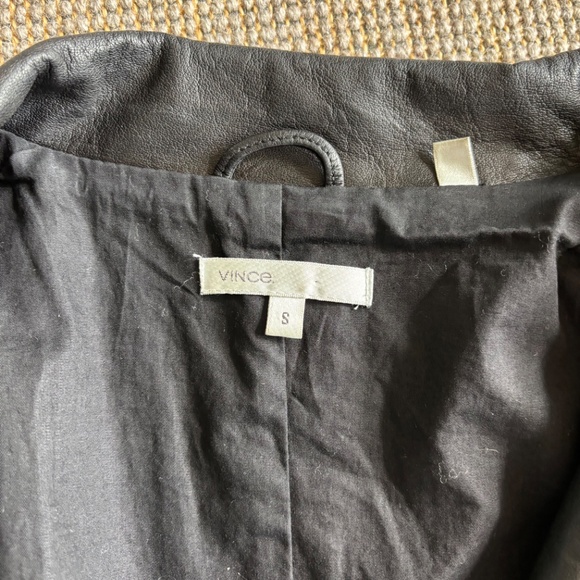 Vince leather jacket - Picture 2 of 3
